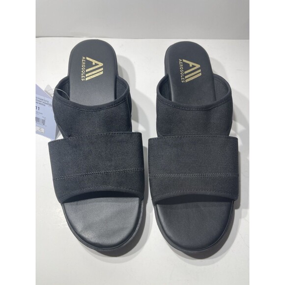 Aerosols shoes women 9 Cushioned Foam Slip Resistant Diamond Wedge New W/Tag - Picture 1 of 6